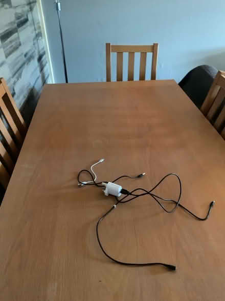 Photo of free Dining table and 4 chairs (Slyfield GU1) #1