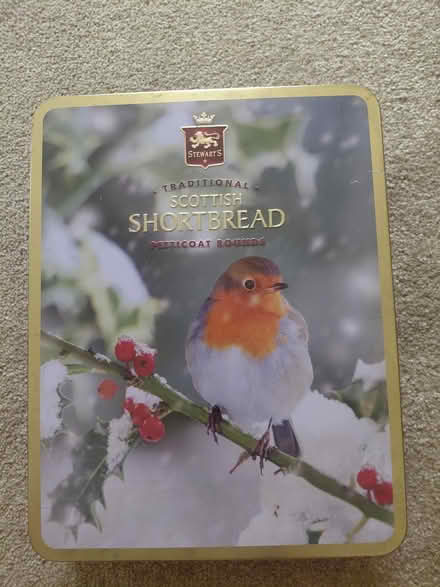 Photo of free Tin with Robin pic (New haw KT15) #1