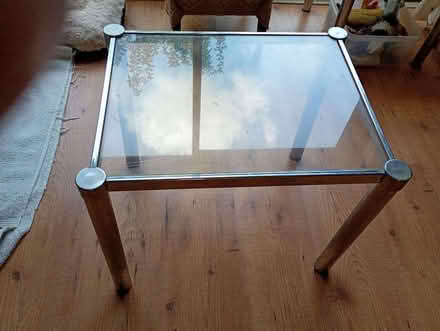 Photo of free Glass and Chrome table (Lingfield RH7) #1