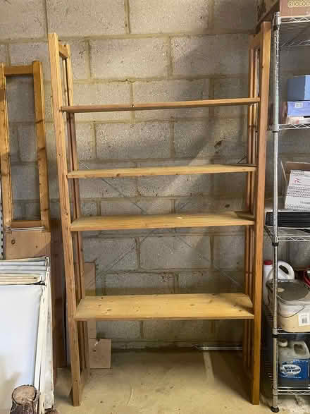 Photo of free Wooden shelves (MK17 9BP) #1
