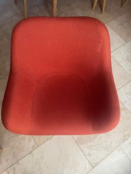 Photo of free Orange armchair (Langham NR25) #1