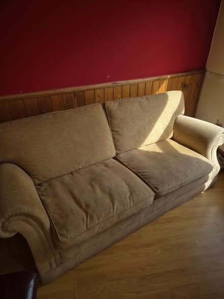 Photo of free Beige sofa (Welshpool SY21) #1