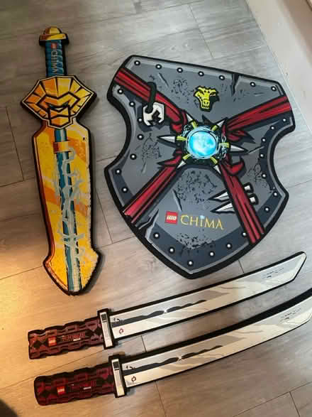 Photo of free Toy/dress up swords/shield (Purbrook PO7) #3