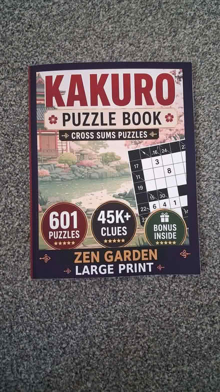 Photo of free Kakuro Puzzle Book - New/Unused (Talbot Village BH12) #1