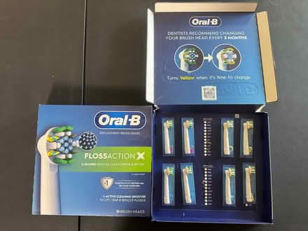 Photo of free 18 Oral-B brush heads, new (Midtown Palo Alto) #1