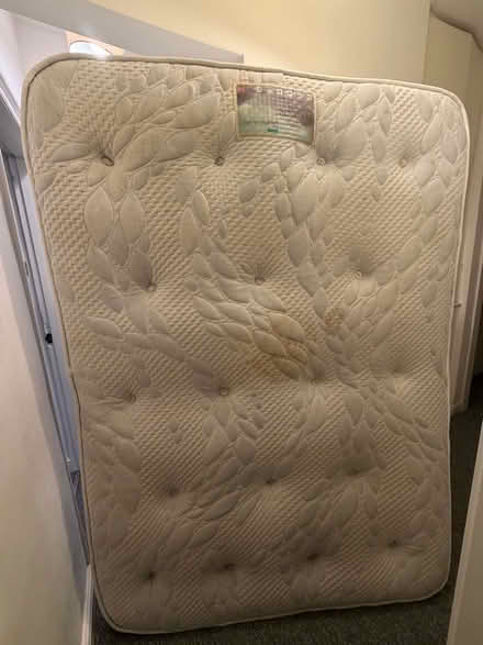 Photo of free Double size mattress (190 x 135) (Barnsley S71) #1