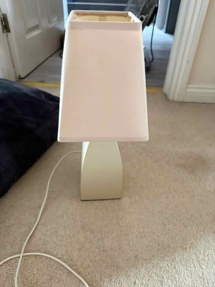 Photo of free Bedside table lamp (Wickford SS11) #1