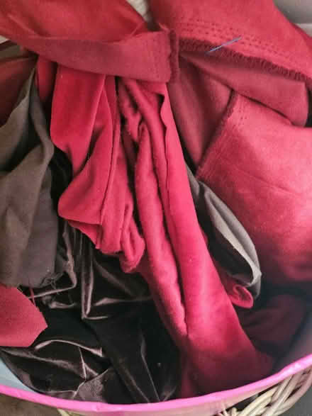 Photo of free Large box full of fabric upholstery (Swinton M27) #2