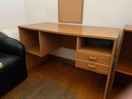 Photo of free Large wooden desk with drawers (Mt Washington) #1