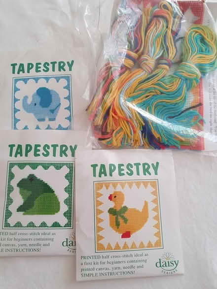Photo of free 4 children's Cross stitch kits (Arnold NG5) #1