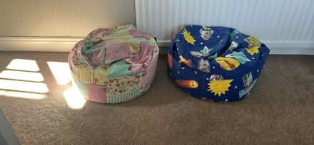 Photo of free 2 children’s bean bags (Dursley GL11) #1