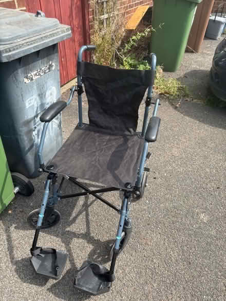 Photo of free Travelite travel fold up wheelchair (Hertsmere WD6) #1