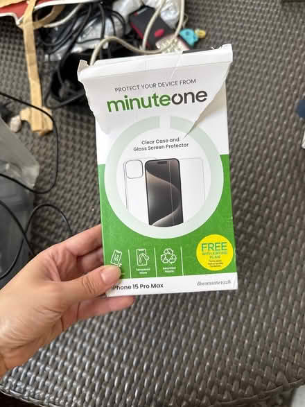 Photo of free iPhone 15 pro max - case and glass (Near Saint Luke’s EC1V) #1