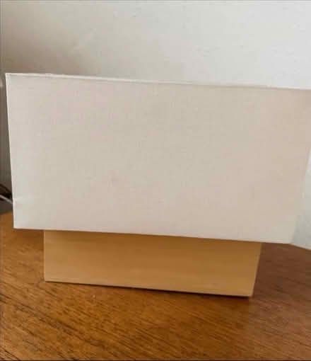 Photo of free Wooden base bedside lamp (Dagenham RM9) #1