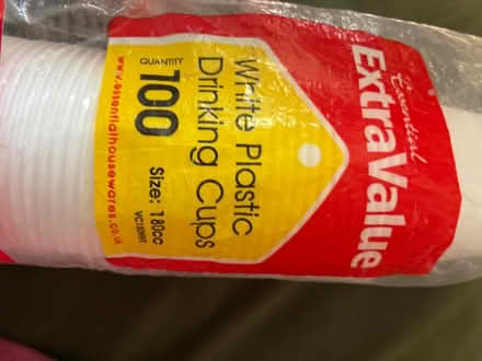 Photo of free Around 50 plastic cups (Leytonstone E11) #1