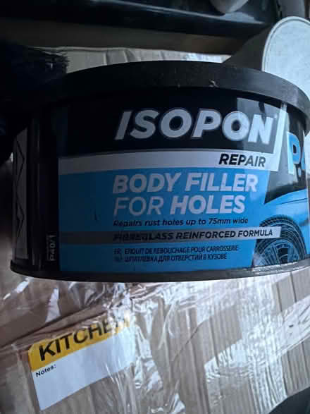 Photo of free Tin Isopon body filler (Shirley, Croydon CR0) #2