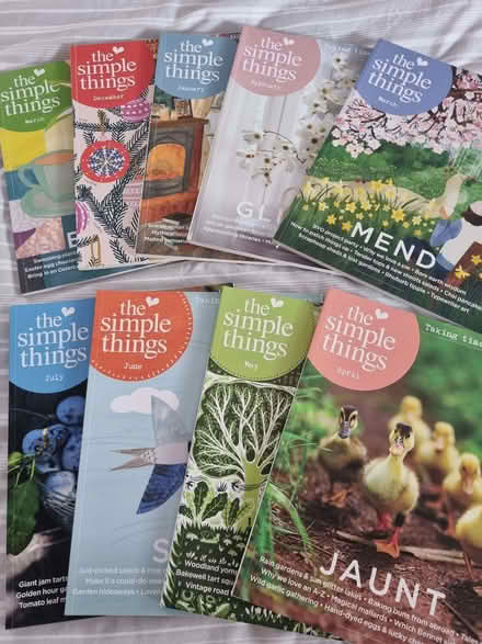 Photo of free 9 copies of The Simple Things magazine. . (Carshalton Beeches SM5) #1