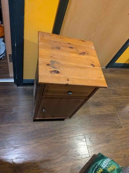 Photo of free Bed side table (Wood Green N22) #2