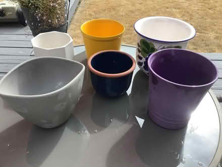 Photo of free Ceramic plant pot holders (furzton MK4) #1