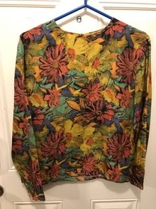 Photo of free Multi coloured blouse Small top (L5L 5P5) #1