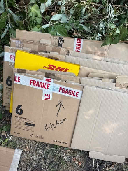 Photo of free Sturdy cardboard moving boxes (Hungerford RG17) #3