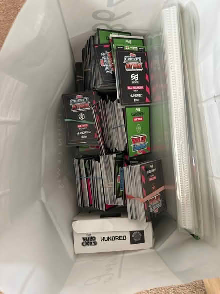 Photo of free Hundred cricket topps collector cards (Southdown AL5) #1
