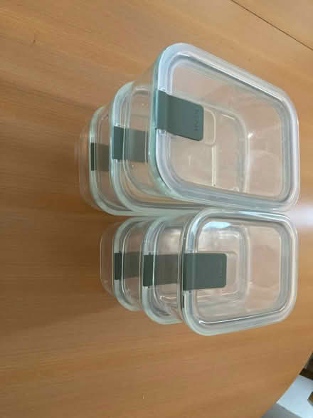 Photo of free 6 Mepal Easy Clip storage containers (Tottenham N18) #1