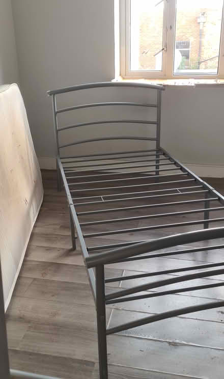 Photo of free Metal Frame Bed (kt67hf tolworth broadway) #2