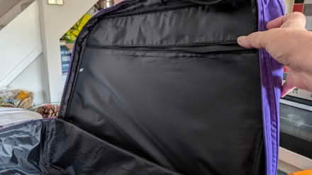 Photo of free Purple large suitcase (CF23 pentwyn) #3