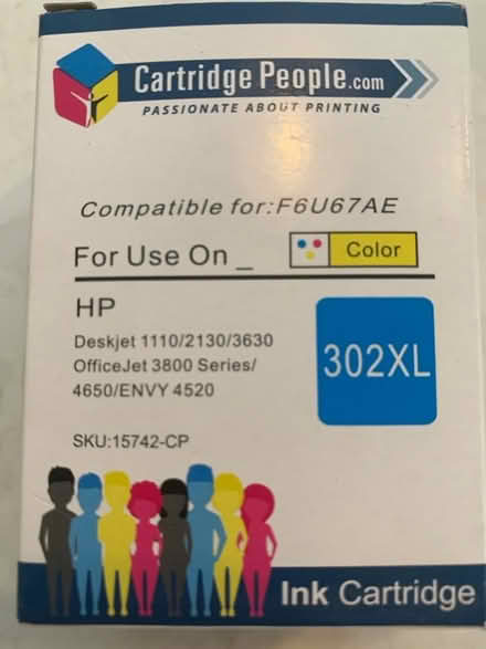 Photo of free HP compatible printer cartridges (Baslow DE45) #3