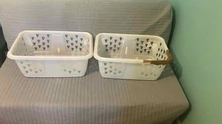Photo of free 2 laundry baskets (Kingsteignton TQ12 3) #1