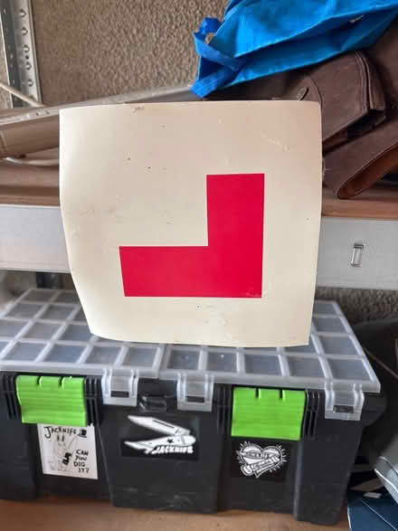 Photo of free Magnetic L plate (Rodborough GL5) #1