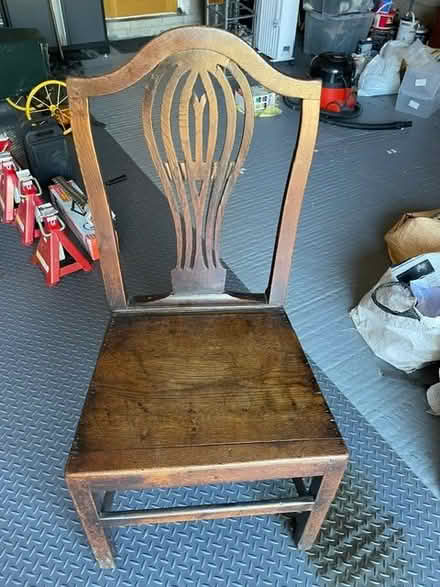 Photo of free wooden chair and high chair (Bonvilston CF5) #1