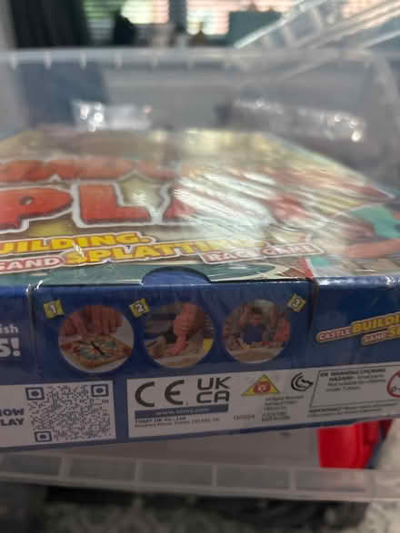 Photo of free Tony Sandcastle Splat Game B/N (Hecky WF16) #2