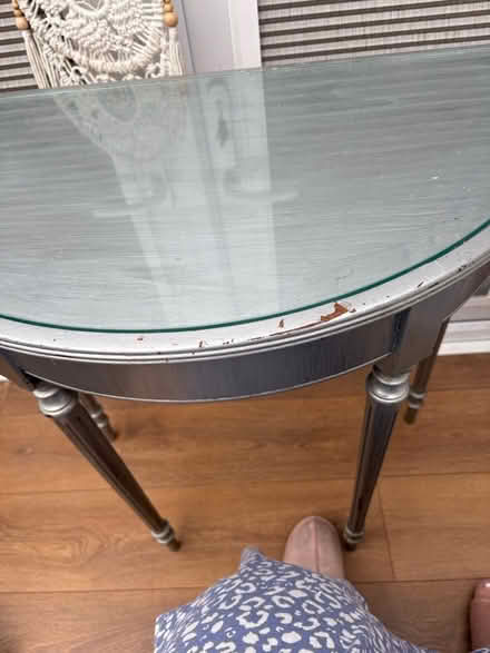 Photo of free Grey table half table (Spondon derby DE21) #2