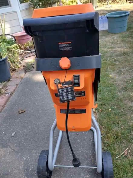 Photo of free Electric chipper (South Lacey) #2
