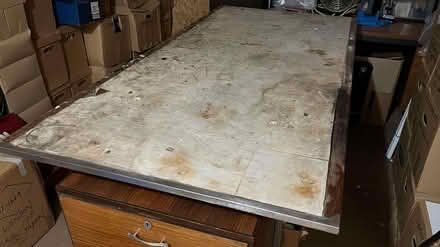 Photo of free Large table with integral storage (Emscote Mill CV34) #1