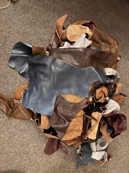 Photo of free Scraps of Leather (Sedbergh LA10) #1
