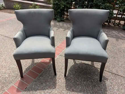 Photo of free Upholstered Dining Chairs (Las Palmas Park, Sunnyvale) #1