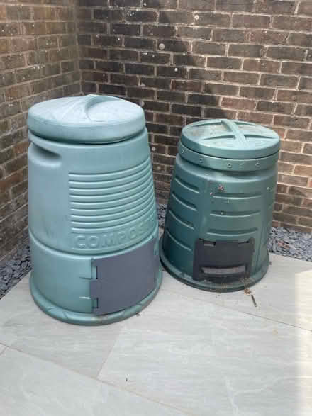 Photo of free Two Compost Bins (used) (Summersdale, Chichester PO19) #1