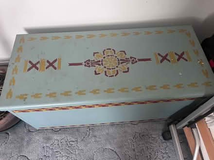 Photo of free Handpainted blanket box (Southend-on-sea SS1) #2