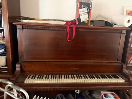 Photo of free Upright Piano (1970’s?) (Near the Cupertino Library) #2