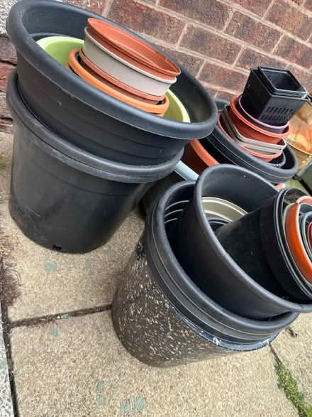 Photo of free Various sized Plant pots (OL6, Ashton under Lyne) #2