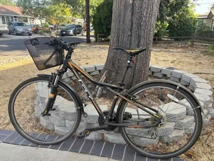 Photo of free Black bike with basket (East Bay) #1