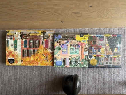 Photo of free 3 Jigsaw Boxes (Benson OX10) #1