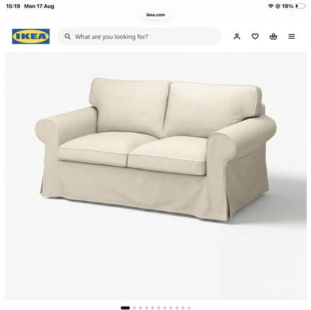 Photo of free IKEA Ektorp 2 seater sofa (Woburn Sands MK17) #1