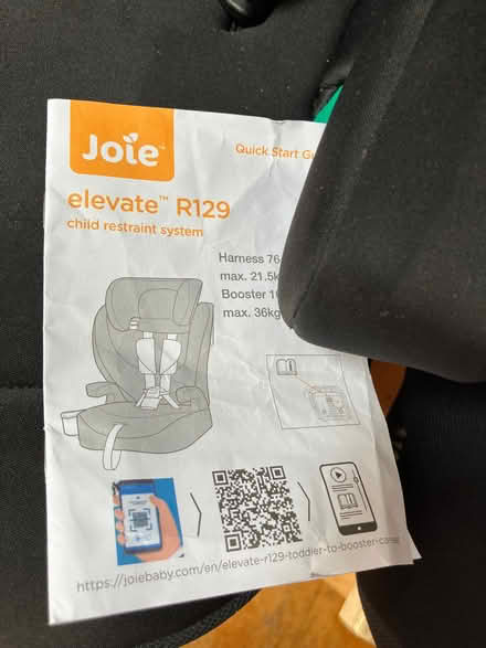 Photo of free Joie booster seat & cuggl backless booster (Petersfield Ward CB1) #3