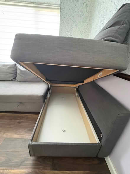 Photo of free Grey corner sofa (Hampden Park BN22) #4