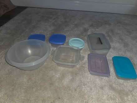 Photo of free Mixing bowl and food storage tubs (Morecambe LA4) #1
