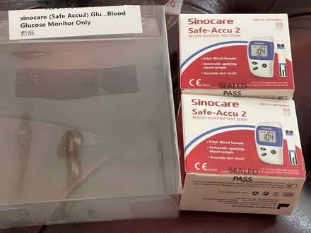 Photo of free Sinocare Self-Accu 2 blood glucose monitoring strips (Stalmine FY6) #1